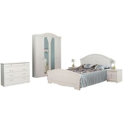 Dormitor Ideal Mobila Luiza (White) Thumb