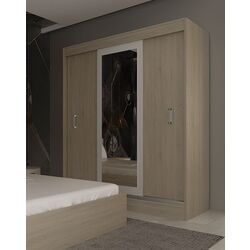 Dormitor Ideal Mobila Masha Dressing (Sonoma Oak/White) Thumb