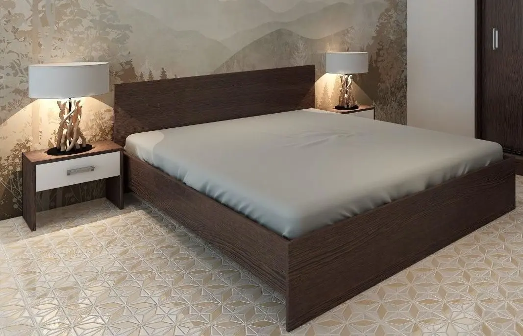 Dormitor Ideal Mobila Masha Dressing (Wenge/White) - 3