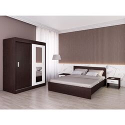 Спальня Ideal Mobila Masha (Wenge/White)