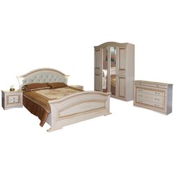 Dormitor Ideal Mobila Nikol (White) Thumb