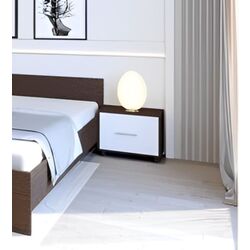 Dormitor Ideal Mobila Nova C359 (Wenge/White) Thumb