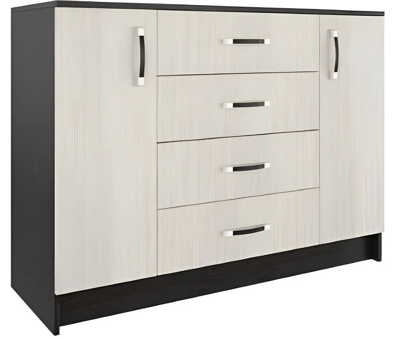 Dormitor Ideal Mobila Rio (Wenge/White)