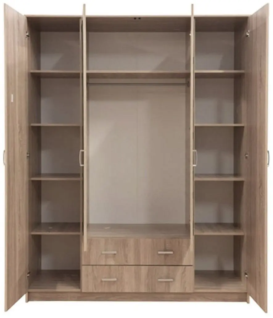 Dormitor Ideal Mobila Romeo (Sonoma Oak) - 2