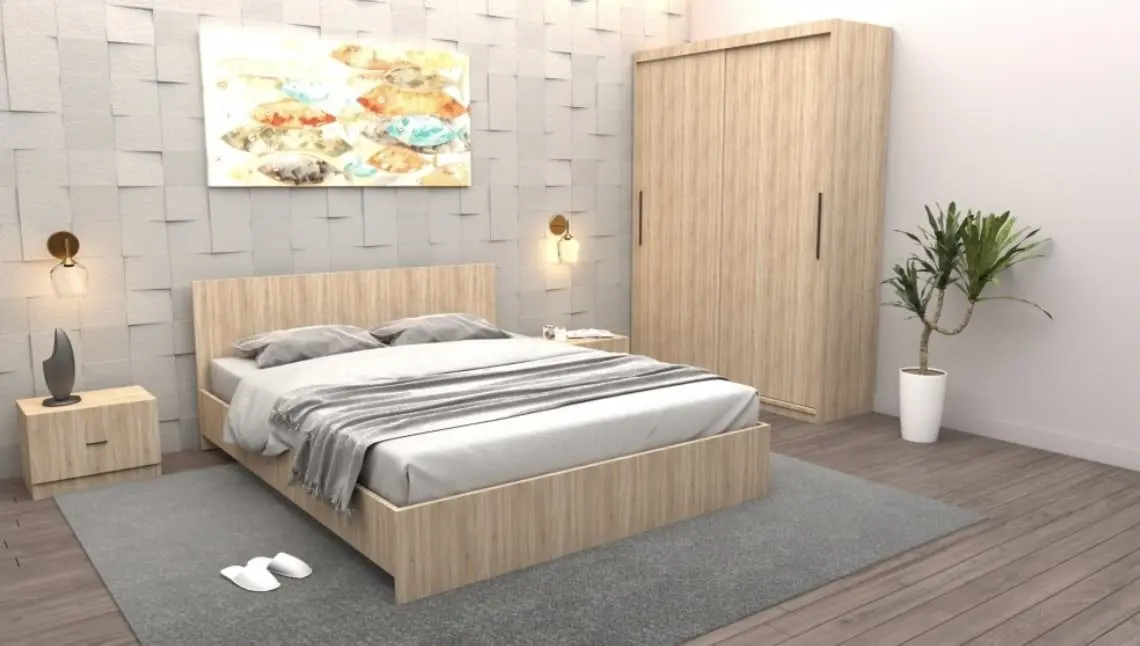 Спальня Ideal Mobila Vista (Sonoma Oak)