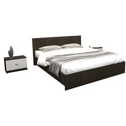 Dormitor Ideal Mobila Vista (Wenge/White) Thumb