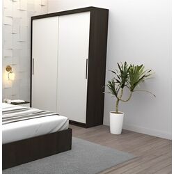 Dormitor Ideal Mobila Vista (Wenge/White) Thumb