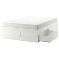 Dormitor Ikea Brimnes 3 piese 160x200 (Alb) Thumb