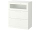 Dormitor Ikea Brimnes 3 piese 160x200 (Alb)