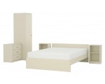 Dormitor Ikea Gursken 5 piese (Bej-deschis)