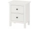 Dormitor Ikea Hemnes 3 piese/cu noptiera 80x200 (Vopsit Alb)