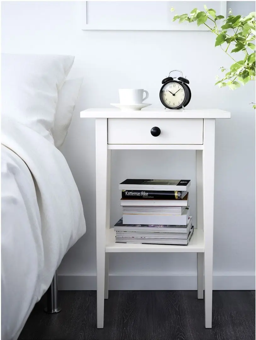 Спальная Ikea Hemnes 4 предмета 180x200 (Белая Морилка)