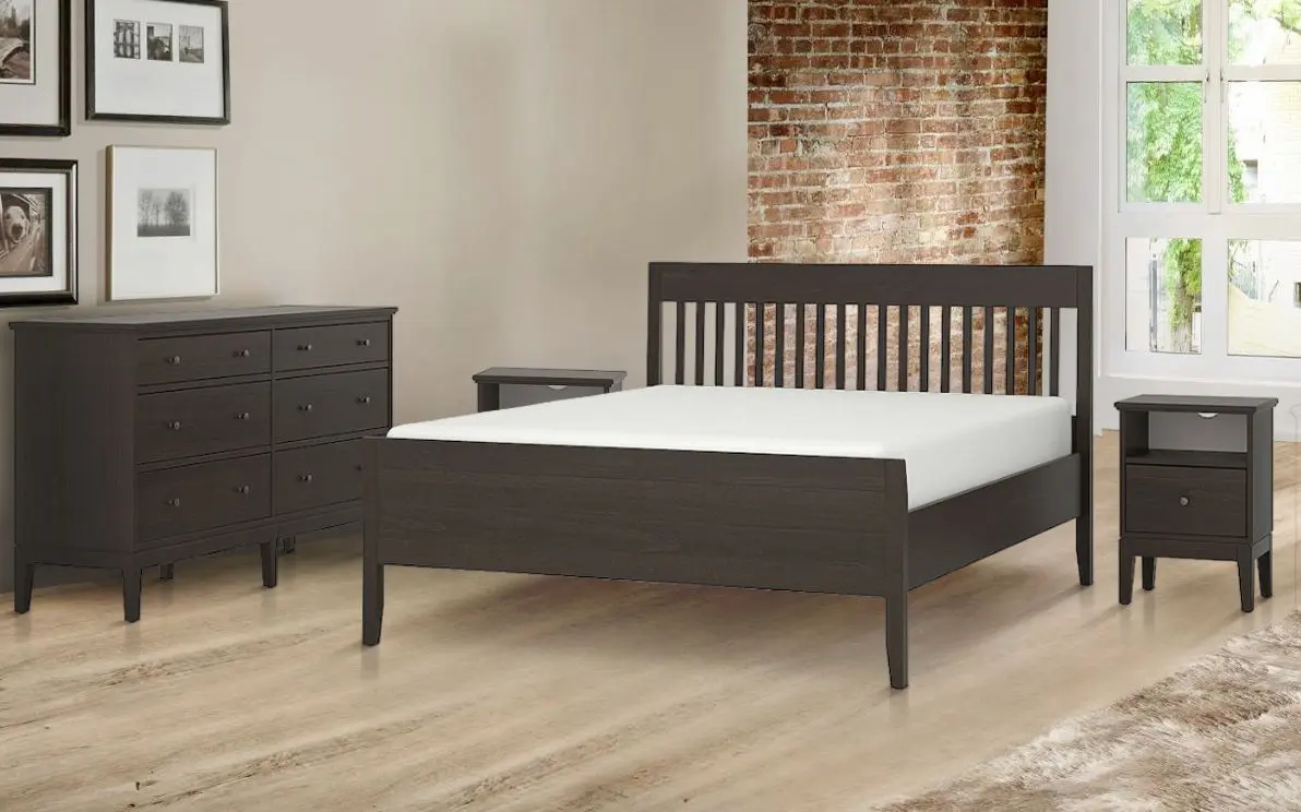 Спальная Ikea Idanas 4 предмета 140x200 (Темно-коричневый)