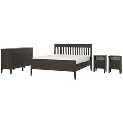 Спальная Ikea Idanas 4 предмета 140x200 (Темно-коричневый) Thumb