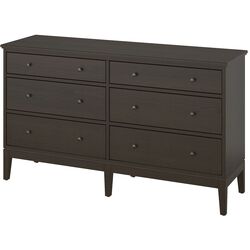 Спальная Ikea Idanas 4 предмета 140x200 (Темно-коричневый) Thumb