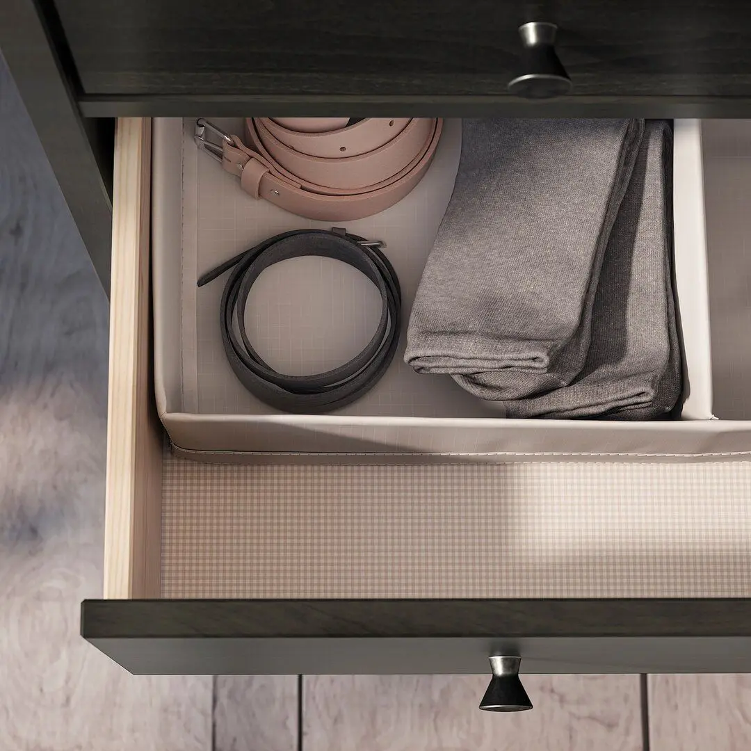 Спальная Ikea Idanas 4 предмета 140x200 (Темно-коричневый)