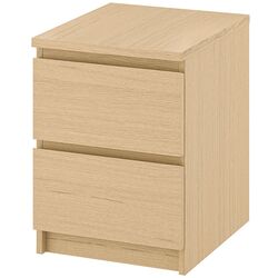 Спальная Ikea Malm 4 предмета 160x200 (Белый Дуб) Thumb