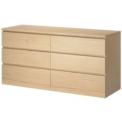 Спальная Ikea Malm 4 предмета 160x200 (Белый Дуб) Thumb