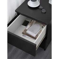 Спальная Ikea Malm 4 предмета 160x200 (Черно-коричневый) Thumb