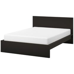 Спальная Ikea Malm 4 предмета 180x200 (Черно-коричневый) Thumb