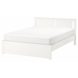 Dormitor Ikea Songesand 4 piese 160x200 (Alb) Thumb