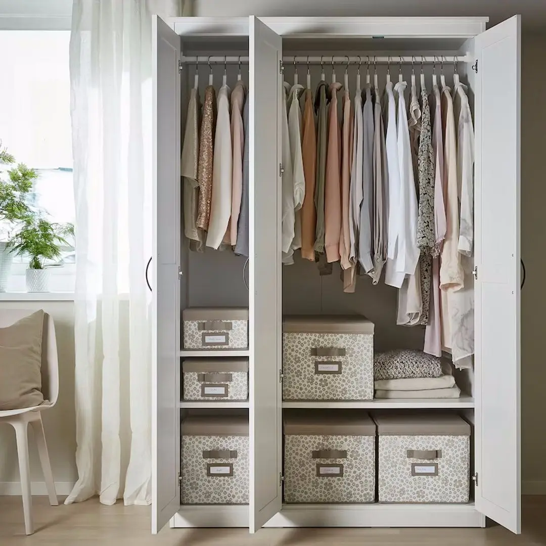 Спальная Ikea Songesand 5 предметов 140x200 (Белый)