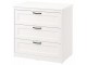 Dormitor Ikea Songesand 5 piese 160x200 (Alb)