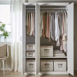 Dormitor Ikea Songesand 5 piese 160x200 (Alb) Thumb