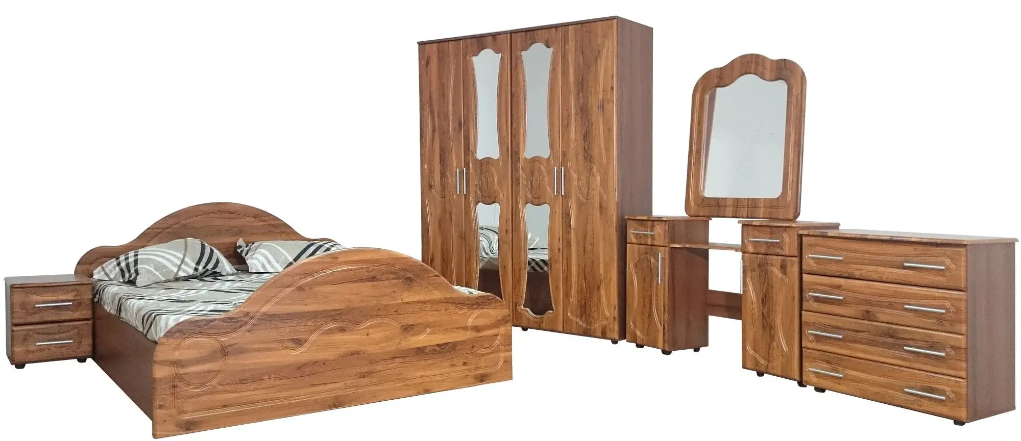 Dormitor Marcel Prod Dany (Walnut)