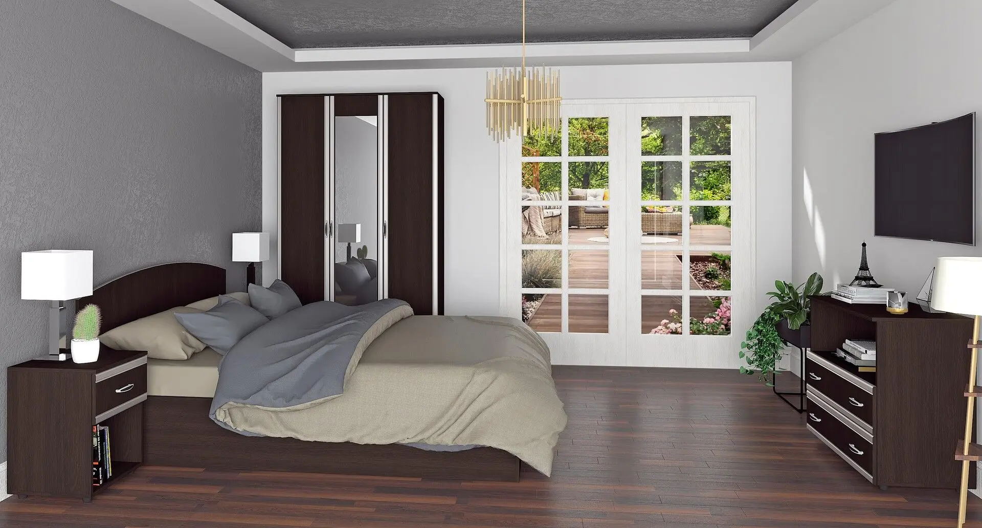 Спальня Marcel Prod Florin (Wenge) - 3