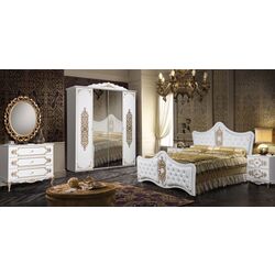 Dormitor Marcel Prod Iskushenie (White/Golden) Thumb