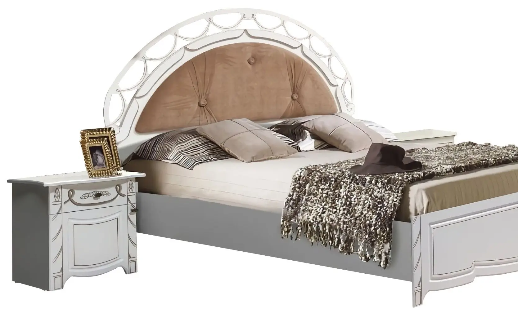 Dormitor Marcel Prod Jasmin (Cream)