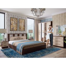 Спальня Marcel Prod Jasmin (Wenge/Birch) Thumb