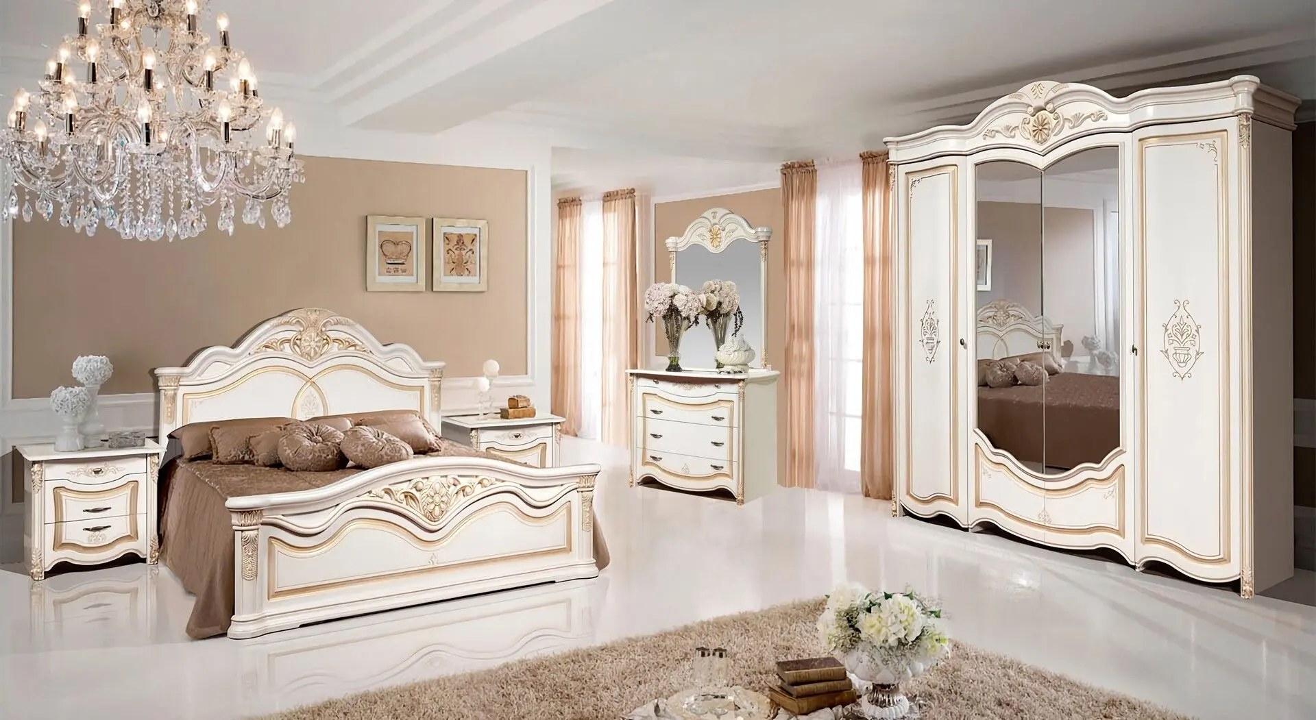 Dormitor Marcel Prod Julia 4K (White)