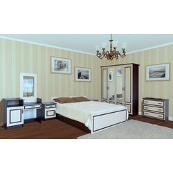 Dormitor Marcel Prod Kim Ro (Wenge/Birch) Thumb