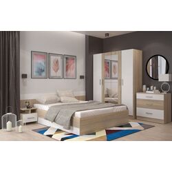 Dormitor Marcel Prod Lesi (White/Sonoma Oak) Thumb