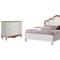 Спальня Marcel Prod Nellie (White/Craft Oak Golden) Thumb