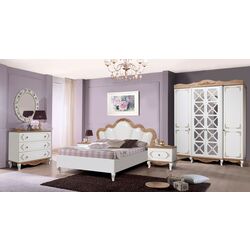 Спальня Marcel Prod Nellie (White/Craft Oak Golden) Thumb