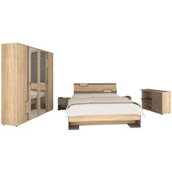 Dormitor Marcel Prod Roxy II (Sonoma Oak/Sonoma Oak Truffle)