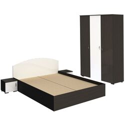 Dormitor Marcel Prod Siesta (Wenge/White)