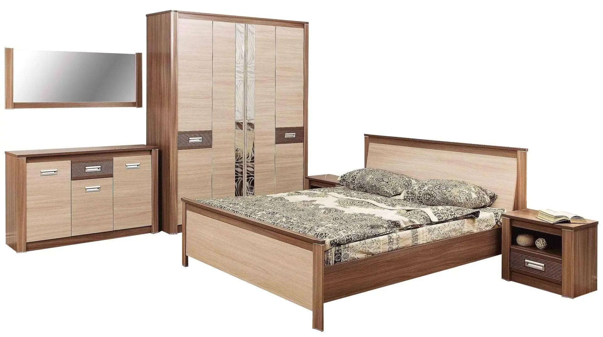 Dormitor Marcel Prod Stela (Ash Shimo Dark/Ash Shimo Light)