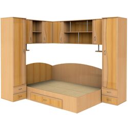Спальня Marcel Prod Tineret Colt S (Beech/Cherry)