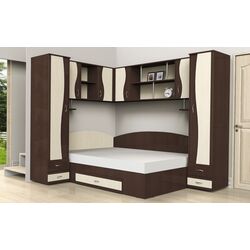 Dormitor Marcel Prod Tineret Colt S (Wenge/Birch) Thumb