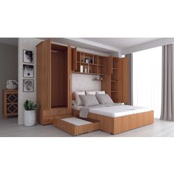 Dormitor Marcel Prod Tineret CU D2 (Cherry/Beech) Thumb