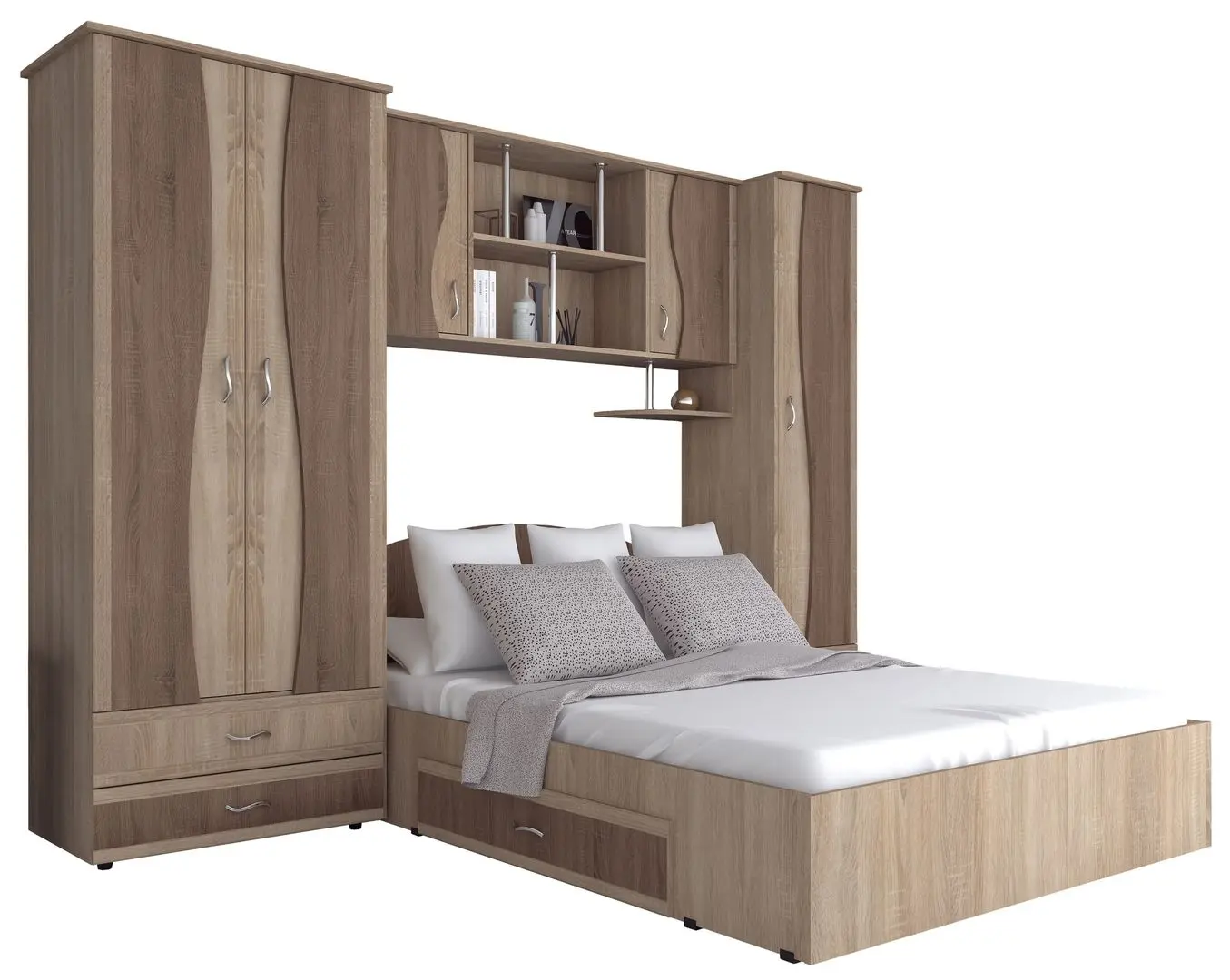 Спальня Marcel Prod Tineret CU D2 (Sonoma Oak/Sonoma Oak Truffle)