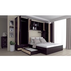Dormitor Marcel Prod Tineret CU D2 (Wenge/Birch) Thumb