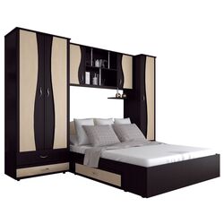 Dormitor Marcel Prod Tineret CU D2 (Wenge/Birch)