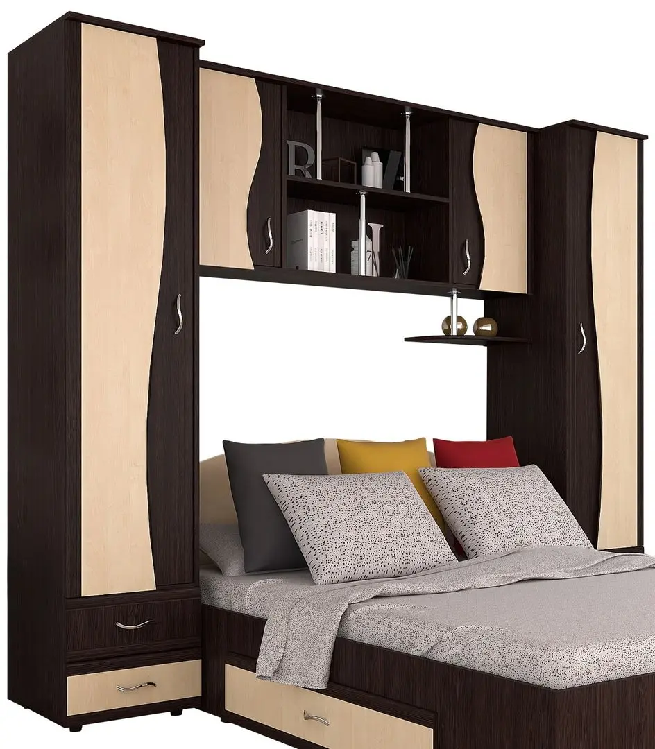 Спальня Marcel Prod Tineret (Wenge/Birch)