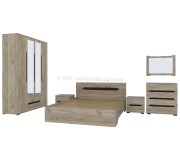 Спальня Marcel Prod Valencia 4U (Craft Oak Gray)