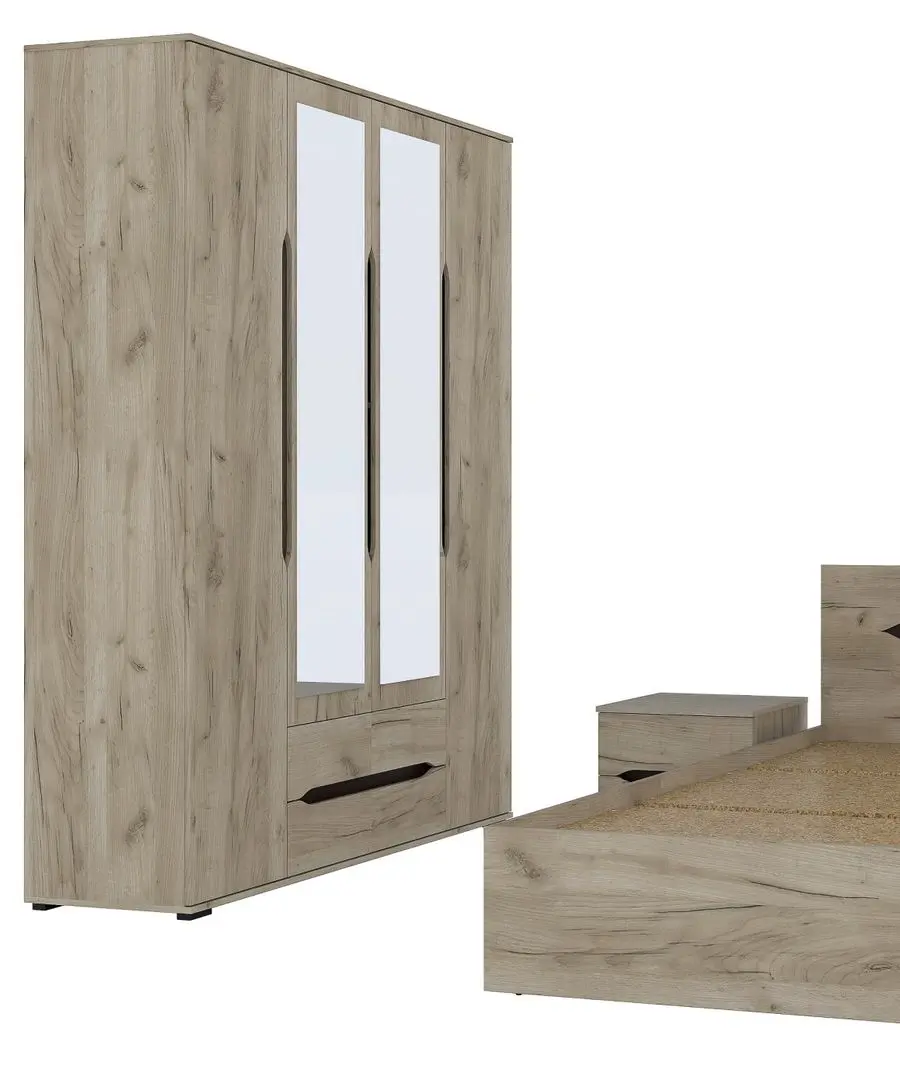 Спальня Marcel Prod Valencia 4U (Craft Oak Gray)